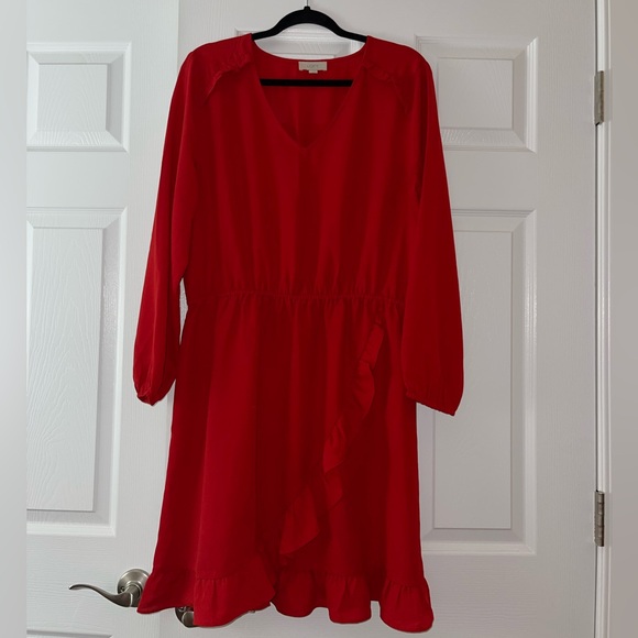 LOFT Dresses & Skirts - LOFT RED DRESS